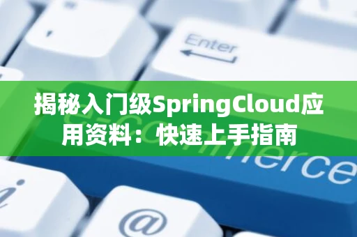 揭秘入门级SpringCloud应用资料：快速上手指南