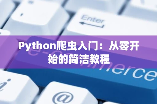 Python爬虫入门：从零开始的简洁教程