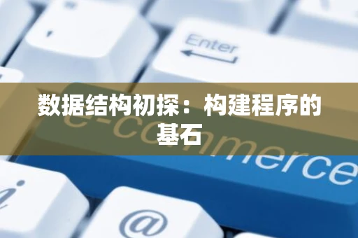 数据结构初探：构建程序的基石