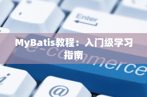 MyBatis教程：入门级学习指南
