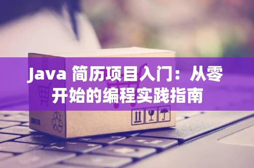 Java 简历项目入门：从零开始的编程实践指南