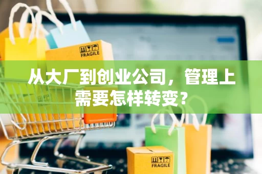 从大厂到创业公司，管理上需要怎样转变？