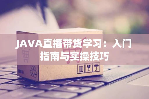 JAVA直播带货学习：入门指南与实操技巧