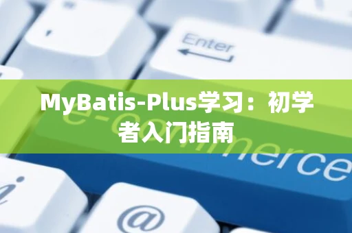 MyBatis-Plus学习：初学者入门指南