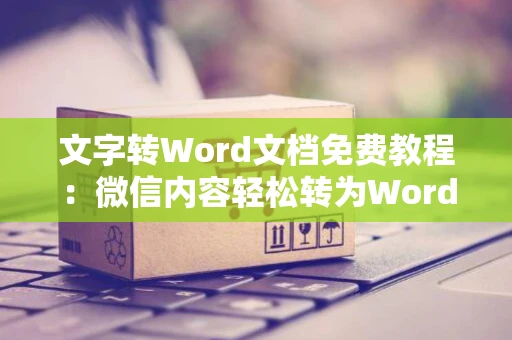 文字转Word文档免费教程：微信内容轻松转为Word文档攻略（2024版）
