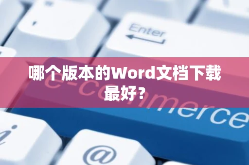 哪个版本的Word文档下载最好？