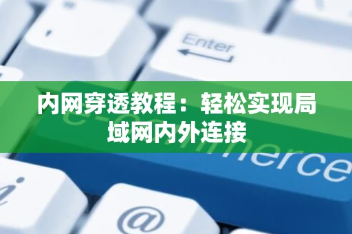 内网穿透教程：轻松实现局域网内外连接