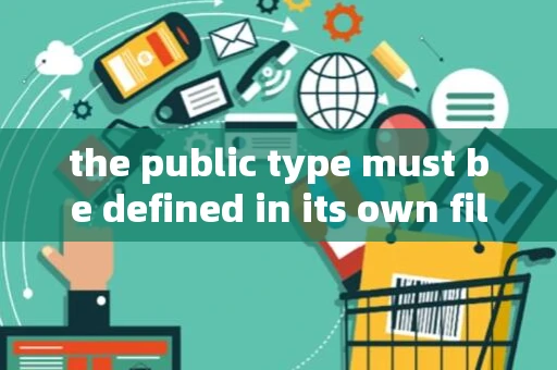 the public type must be defined in its own file