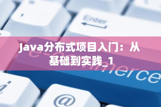 Java分布式项目入门：从基础到实践_1