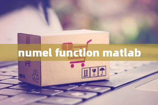 numel function matlab