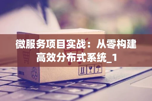 微服务项目实战：从零构建高效分布式系统_1