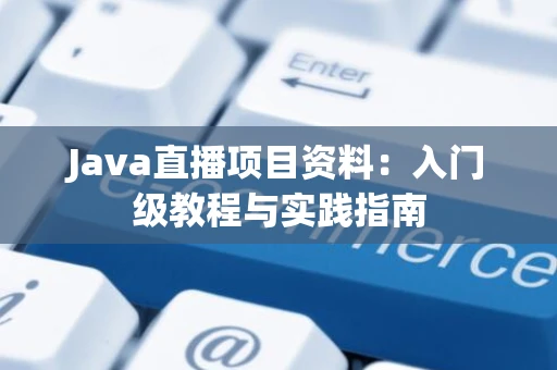 Java直播项目资料：入门级教程与实践指南