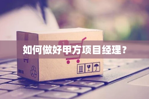 如何做好甲方项目经理？