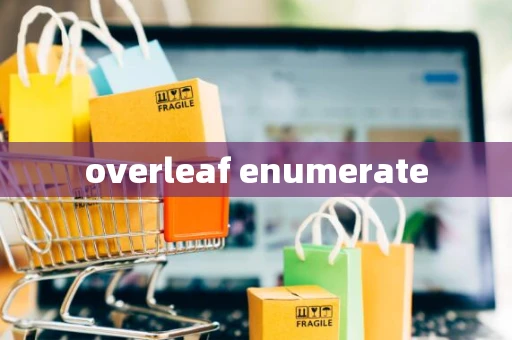 overleaf enumerate