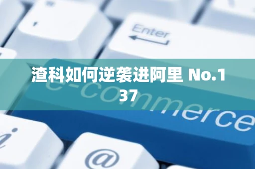 渣科如何逆袭进阿里 No.137