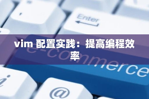 vim 配置实践：提高编程效率