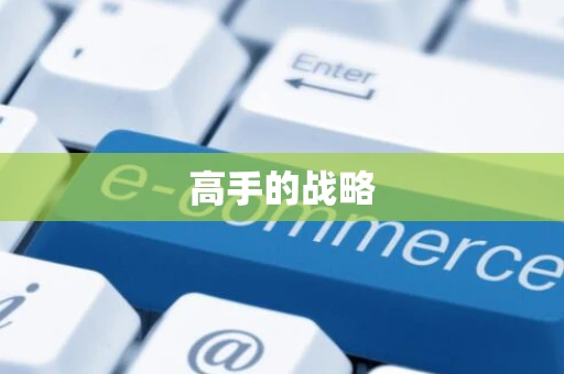 高手的战略