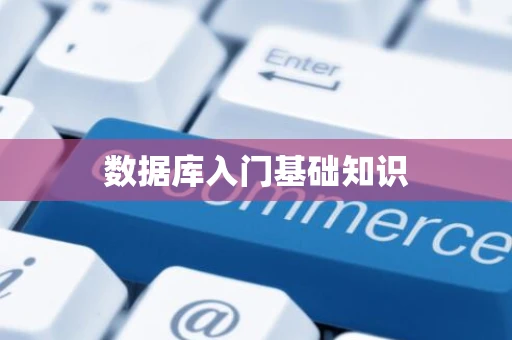 数据库入门基础知识