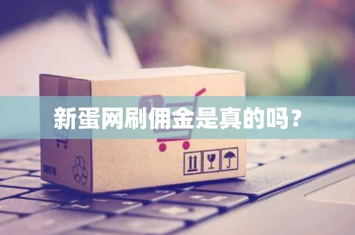 新蛋网刷佣金是真的吗？