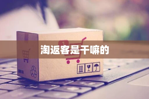淘返客是干嘛的