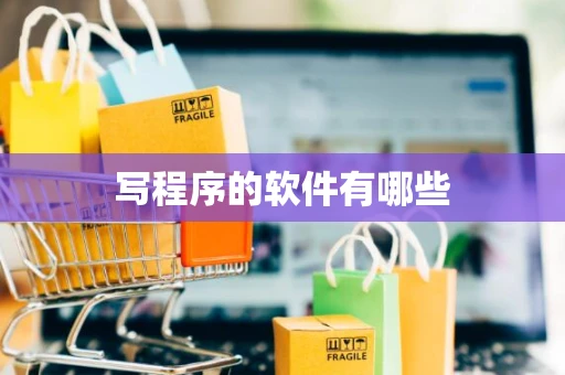 写程序的软件有哪些