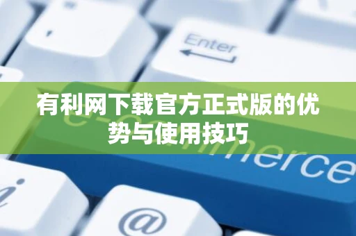 有利网下载官方正式版的优势与使用技巧