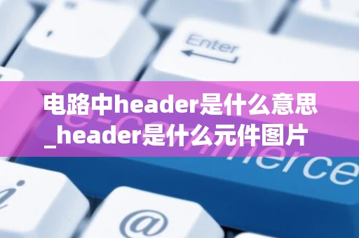 电路中header是什么意思_header是什么元件图片 - 钓虾网